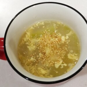 冬瓜の玉子スープ♪
